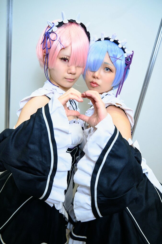 【写真・画像】『Re:ゼロから始める異世界生活』ラム＆レムコスプレ画像　5枚目