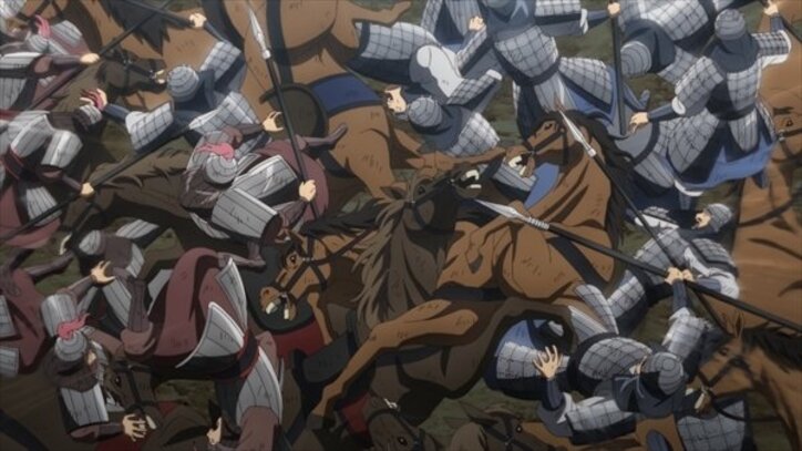 アニメ「キングダム」蒙武も進軍を開始！一方でカ燐は…第9話先行カット＆あらすじ公開