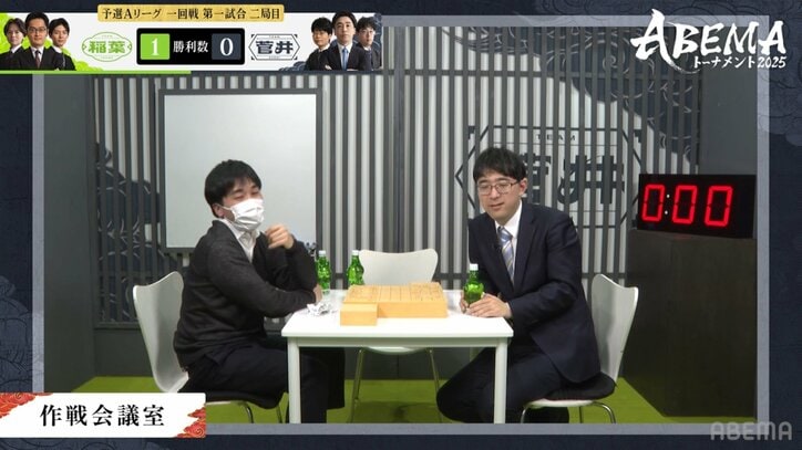菅井竜也八段と西田拓也五段