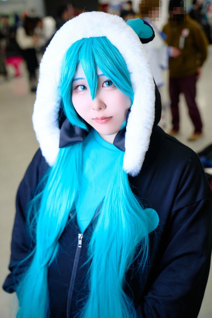 【写真・画像】初音ミク“グリーンぽんぽこ”コスプレ画像　5枚目