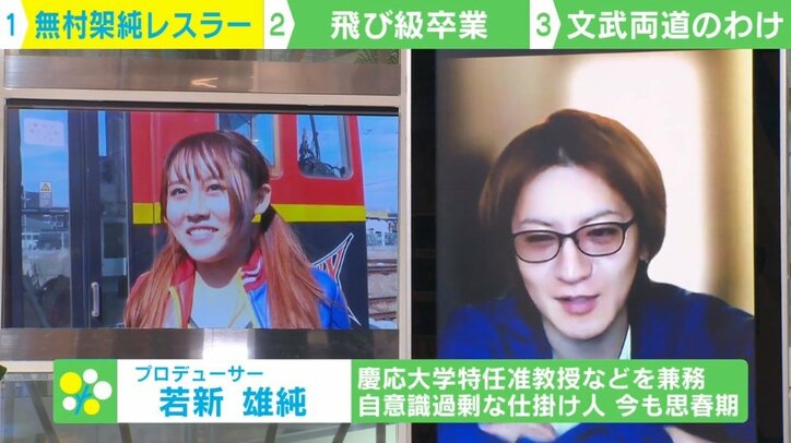 衣装も名前もツッコミどころ満載？ 慶大“飛び級卒業”の女子レスラー 文武両道の秘訣