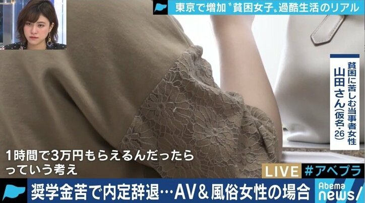 「コーヒー代500円ももったいない」貧困から抜けだせず”夜の仕事”を選ぶ女性たち 背景に”奨学金地獄”も