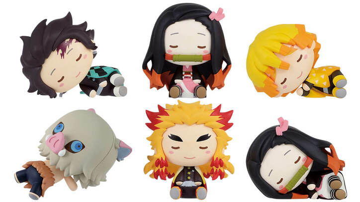 『劇場版「鬼滅の刃」無限列車編』一番くじに登場! “炎柱”煉獄杏寿郎ら躍動感あるフィギュアに