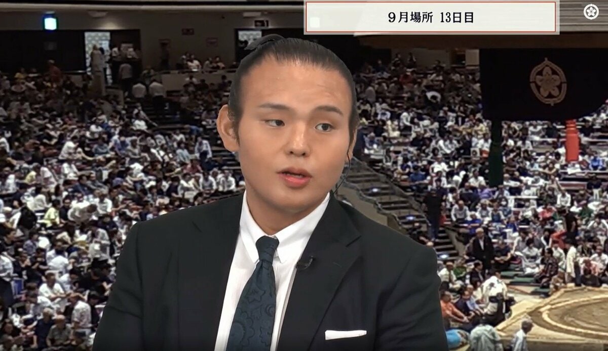 【写真・画像】「本当に幸せです」元貴景勝・湊川親方、“気になる”現在の食生活を激白 藤井康生アナの問いかけに見せた表情、本音にファン喜び 2枚 
