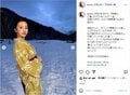 板野友美、浴衣姿で雪原に佇む美しいオフショットを披露 「若奥さま可愛すぎます」「髪が凄いキレイ」とファン絶賛