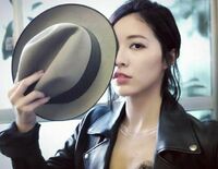 松井珠理奈、革ジャン＆ハットのイケメンショット公開「珠理奈様かっこいいでセクシー！」