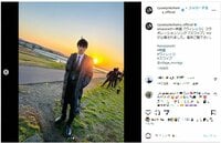 横浜流星の色気溢れるメガネ＆髭面のスーツ姿にファン悶絶「こんなに可愛くてカッコイイ男がどこにいるだろう」