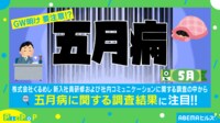 【映像】“五月病”の主な原因とは
