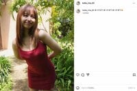 「あつすぎて…」 小池里奈の肩出しキャミワンピ姿に「暑さ吹っ飛びます」「めっちゃ可愛い」の声