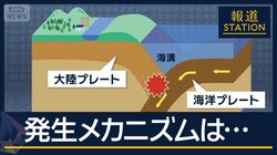 【報ステ解説】M7.7青森で震度5強 発生メカニズムは…『後発地震』注意情報とは