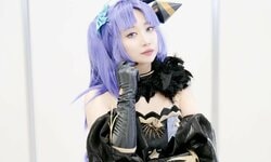 Exquisitely Styled! 'FGO' Ereshkigal Cosplay with a Voluminous Skirt