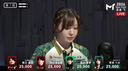 「35には見えん」麻雀界屈指の長身美女・東城りお、洗練された美脚が見られる入場シーンにファンから熱気／麻雀・Mトーナメント