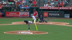 「おい！！」大谷翔平、相手投手の“とんでもない”一球に驚き＆大絶叫の瞬間