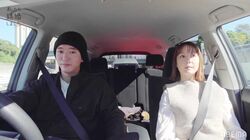 トリンドル玲奈と浅香航大、突然の渋滞に車中の雰囲気は？こじるり「渋滞の時は関係値がでる」夫婦でキャンプへ『私たち結婚しました2』第5話