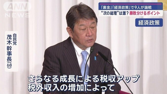 自民党 茂木 幹事長（68）