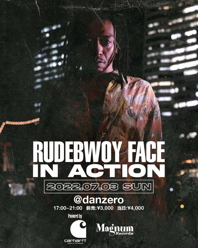 RUDEBWOY FACE、リハビリを経て待望の復活ライブ開催｜Killa Nami、Challis、Big Blaze Wilders、Hydro Soundが参加 1枚目