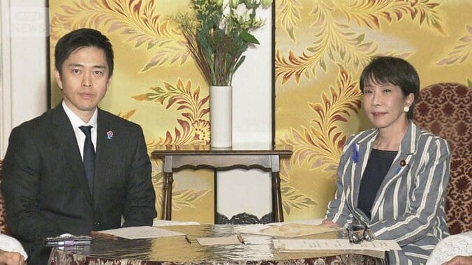 定数削減法案の今国会成立見送りへ　副首都構想は成立目指す　総理と吉村代表が会談 1枚目