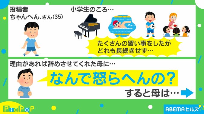習い事をすぐに辞める息子 母親が怒らない理由に称賛の声 1枚目