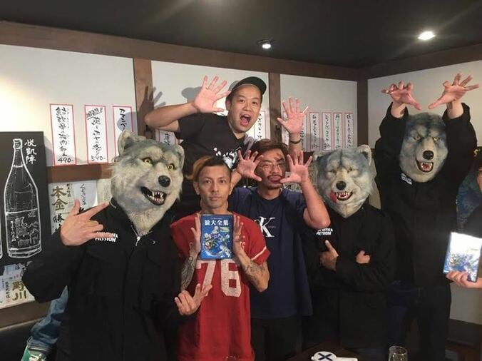 MAN WITH A MISSION　 Dragon AshのKJ、RIP SLYMEのSUと超豪華トークバトル 1枚目