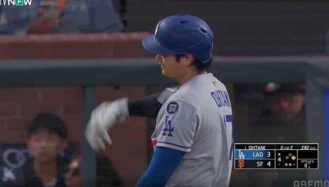 【写真・画像】やってらんねえ！大谷翔平、爆速特大弾で“まさかの光景”「あきらめたw」185キロ弾丸ライナー→野手陣の頭上を“秒で通過”「追う気すらないw」　1枚目