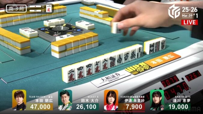 牌で会話するような本田と鈴木大介の巧みな打ち回し