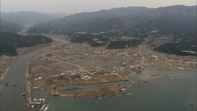 消滅した陸前高田の市街地