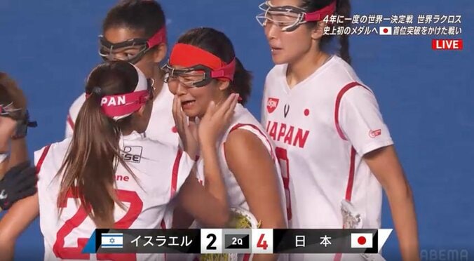 【写真・画像】中澤佑二「涙腺にきました」 世界ラクロス女子、娘2人が劇的ゴール＆アシスト「いやーちょっと…」直後の光景が中継で話題に　1枚目