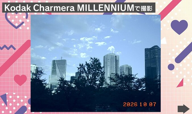 トイカメラで撮影した写真