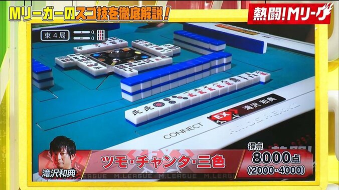 麻雀好き著名人も「これはできない…」トッププロの“メンツ崩し”に驚き、そして絶句／麻雀・Mリーグ 2枚目