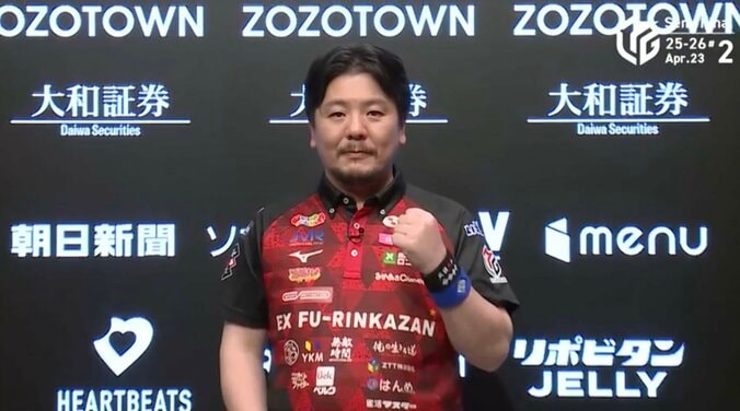 【写真・画像】軍師・勝又健志、仲間の箱下ラスを帳消しにする7万点台の大トップ「挽回することが出来て良かった」/麻雀・Mリーグ　1枚目