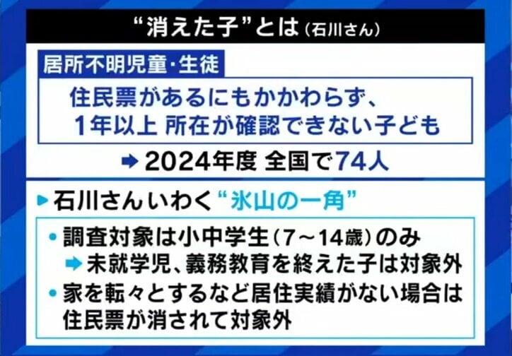 消えた子とは