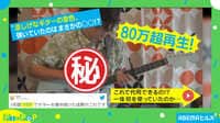 【映像】極めたときに1番かっこいい… 割り箸でギターを弾く男性