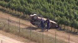 ラリー車が逆さまに！フォードを“相次いで”襲った「壊滅的なアクシデント」 現地実況も「Oh…」思わず声をあげる