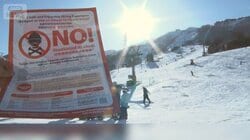 スキー場で外国人が無許可でレッスン　苗場に多数出没「関係ないわ」