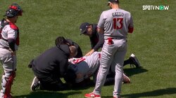 「絶対痛い」「音がやばい」前田健太にまさかのアクシデント 179.6キロの痛烈ライナーが左足首を直撃で緊急降板、球場騒然