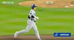 え、入ったの！？ 大谷翔平、自分で打ったホームランにビックリ…？　第3号逆方向弾で走りながら見せた一瞬の“表情”にファン騒然 「マジかｗ」「本人ビックリ弾」