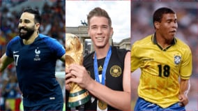 8名の「一度も出場せずにW杯優勝した」名選手たち