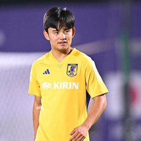 久保建英はＷ杯でも「テンションは徐々に上げる」。さらに「格上相手の戦い方は心得ている」と自信