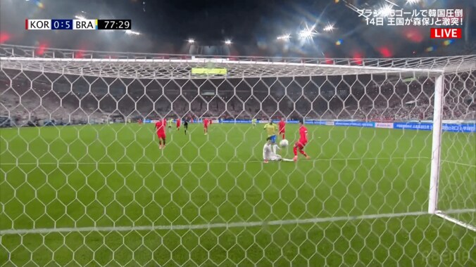 「日本も遊ばれそう…」王国ブラジル、“10秒カウンター”で韓国粉砕！「加速力すごい」「心が折れる…」ヴィニシウスが驚愕の爆速ゴール 5枚目