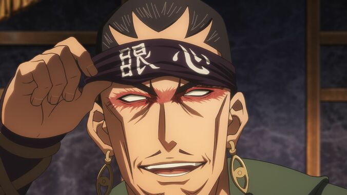 アニメ「るろうに剣心」魚沼宇水場面カット