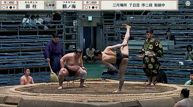「さすが錣山部屋」序二段力士、驚異の“美四股”を披露「すごい上がる」ファン驚嘆 3枚目
