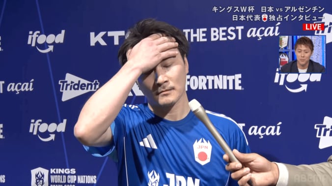 「悔しすぎてムカつく」“素人のおっちゃん”が痛恨のPK失敗…日本代表がアルゼンチン戦で黒星＆キングスW杯敗退危機「俺が決めたら勝てた」 5枚目