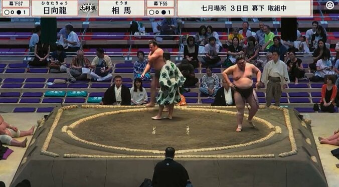 大相撲で“肉を切らせて骨を断つ”大技炸裂 巨漢を投げ切るも「投げた方がダメージ」「勝ったけど痛めた」驚嘆と心配の声 5枚目