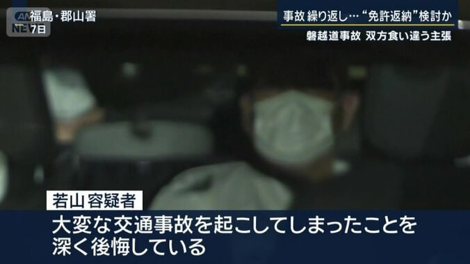 若山容疑者