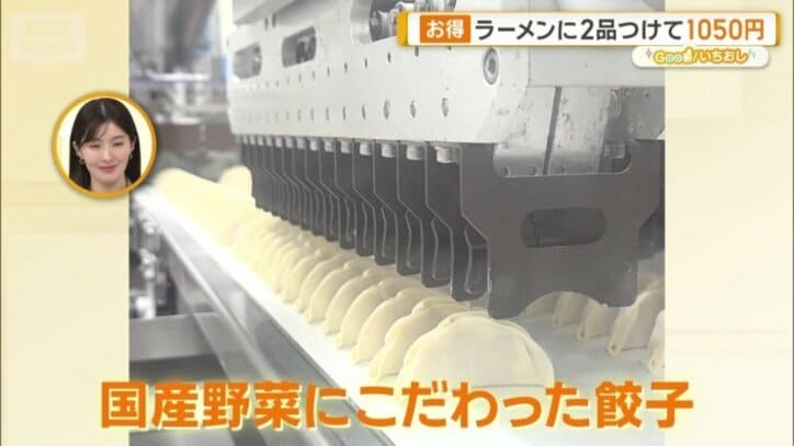 国産野菜にこだわった餃子