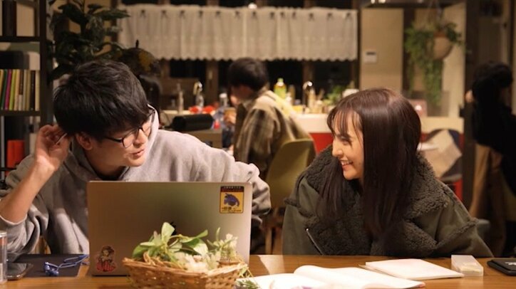 山口厚子『水溜りボンドの青春動画荘』でNiziU MAKOの姉と告白、共演者「ガチで?」