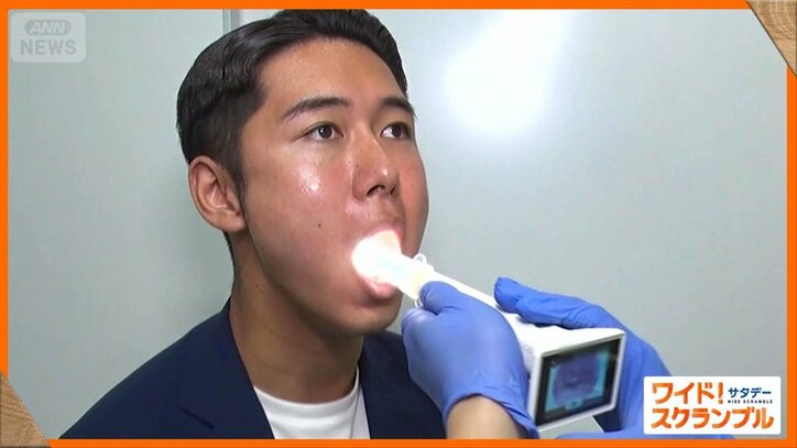 インフルエンザ患者数が急増 鼻に入れない…最新AI検査 数十秒で判明