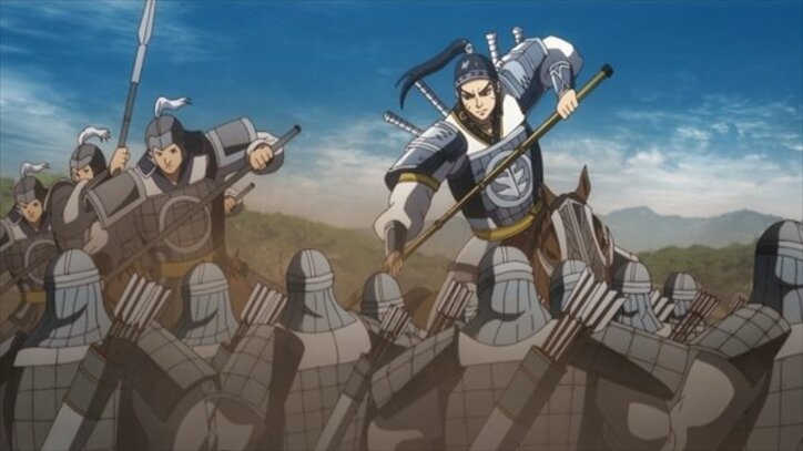 アニメ「キングダム」蒙武vs汗明、ついに両者の戦いが始まる！第13話先行カット＆あらすじ公開