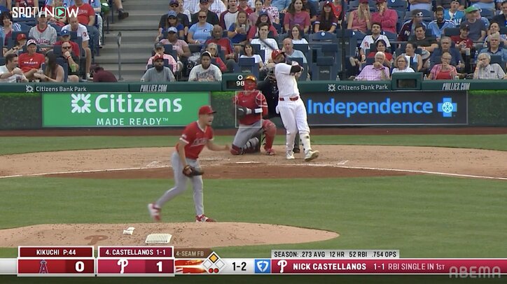 【写真・画像】「なんてことだ！」菊池雄星、169キロ打球直撃で実況騒然も「大丈夫と合図しています」執念の“続投”に球場は温かい拍手　1枚目