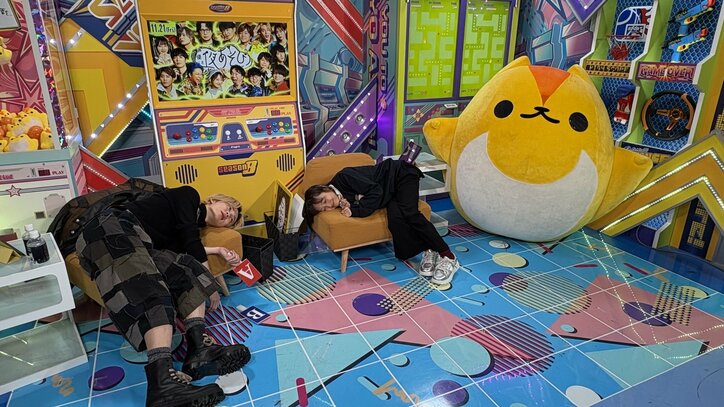 [Photos/Images] Reiji Kawashima Screams "This Is the Craziest Thing Ever" as Electric Shock Malfunction Causes Pandemonium!? Tomoko Kaneda Gets Treated by Tasuku Hatanaka: "My Juniors Earn More Than Me" 1st